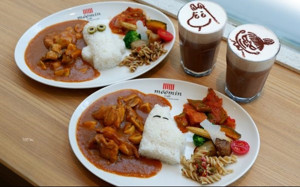 「Moomin Cafe 嚕嚕米主題餐廳」Blog遊記的精采圖片